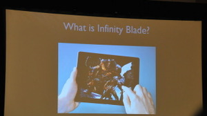 【GDC 2013 Vol.93】剣戟アクション『Infinity Blade』キャラクター作りで重視した事は「ビジュアルランゲージ」 画像