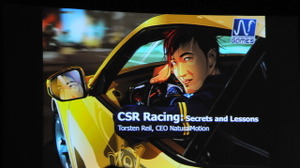 【GDC 2013 Vol.96】スマホで人気の無料レースゲーム『CSR Racing』が成功した秘密 画像