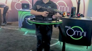 【E3 2014】究極のVRゲーム体験を提供する「Omni」を試してみた 画像