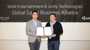 Unityと韓国のNHN Entertainment、グローバルビジネスの加速のため戦略的業務提携 画像