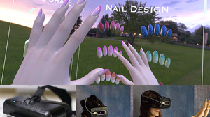 VRでネイルを体験できる「Oculus Rift」向けネイルアートシステム「NailCanvas VR」登場 画像