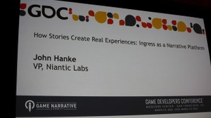 【GDC 2015】グーグルの位置ゲー『Ingress』の物語とは? 新プラットフォームも準備中 画像