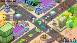 バンダイナムコエンターテインメント、パックマンなどのゲームキャラが登場する新作映画「Pixels」のスマホゲームを提供決定 画像