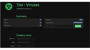 高度な身代金請求型ウイルスを作成できる無償キット「Tox」が出現 画像