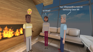 多人数が同時ログイン可能なソーシャルVRプラットフォーム「AltspaceVR」、Gear VR版をリリース 画像
