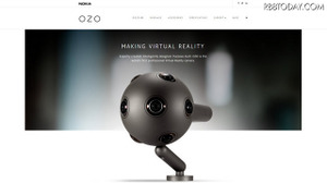 ノキア、5Gとの連携でプロ向けVRカメラ「OZO」を発展へ 画像