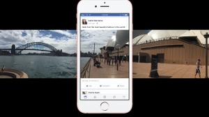 Facebook、360度写真に対応 画像