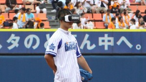 VRでバーチャル始球式―横浜DeNAベイスターズがサムスンとコラボ 画像