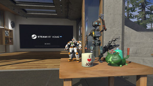 「SteamVR Home」に他Steamゲームとのコラボアイテム導入が発表！―仮想空間の装飾などに利用可能 画像