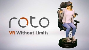 VRゲームと連動する電動回転椅子「Roto VR Chair」が開発者向けに出荷開始…2018年に出荷 画像