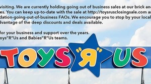 米トイザラス、米国時間6月29日までに現地ストアを全て閉店―日本は影響受けず 画像