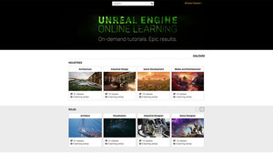 Unreal Engineのオンライン学習サイトが登場！―誰でも無料で利用可能 画像
