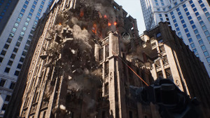 大迫力の破壊表現を披露するUnreal Engine技術デモ映像！ リアルタイムに降り注ぐ大量の破片 画像
