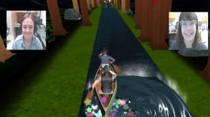 操作方法は「表情を変えること」！ユニークな協力ボート漕ぎゲームが海外で研究中 画像