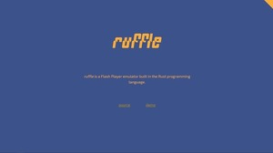 2020年末サービス終了の「Flash」をエミュレートする「Ruffle」プロジェクトが進行中 画像