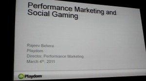 【GDC2011】ディズニー傘下のPlaydomが語ったソーシャルゲームマーケティング 画像