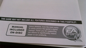 EA、一部タイトルで紙の説明書を廃止 画像