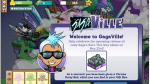 レディー・ガガがジンガの『FarmVille』に登場 画像