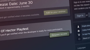 キーの用意なしでSteamでのテストプレイが可能に―「Steam Playtest」正式リリース 画像