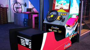 自宅がまるでゲームセンター！家庭用ゲーム筐体『ARCADE1UP OutRun』8月発売決定―セガの名作ドライビングゲーム4作品を収録 画像