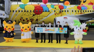 沖縄が“ポケモン尽くし”となる「そらとぶピカチュウプロジェクト」始動！―ポケモン社×スカイマーク社による発表会の模様をレポート 画像