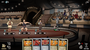 デッキ構築RPG『The Amazing American Circus』―サーカスを面白いゲームにするため、出演者と観客を「対立」させた【開発者インタビュー】 画像