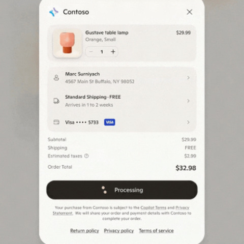 Stripe、Microsoft『Copilot』の新機能“Copilot Checkout”を発表、新しい購入体験支援を提供 画像