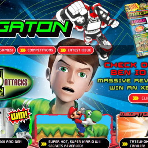 英国で子供をターゲットにしたゲーム雑誌「MEGATON」創刊・・・Eurogamerとの連携も 画像