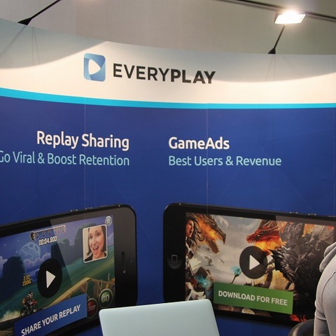 【GDC Next 2013】スマホゲームのプレイ動画を簡単に共有!導入タイトルが増える「EVERYPLAY」 画像