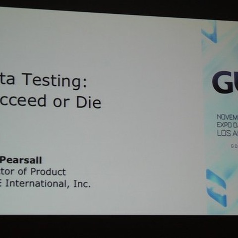 【GDC Next 2013】グリーが語るスマホの「βテスト」・・・単なるバグ取りではない 画像