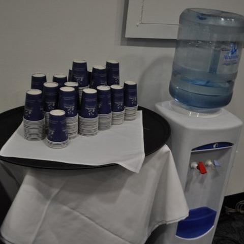 【GDC2010】ランチレポート Vol.5 プレスルームはコーヒー飲み放題! 画像