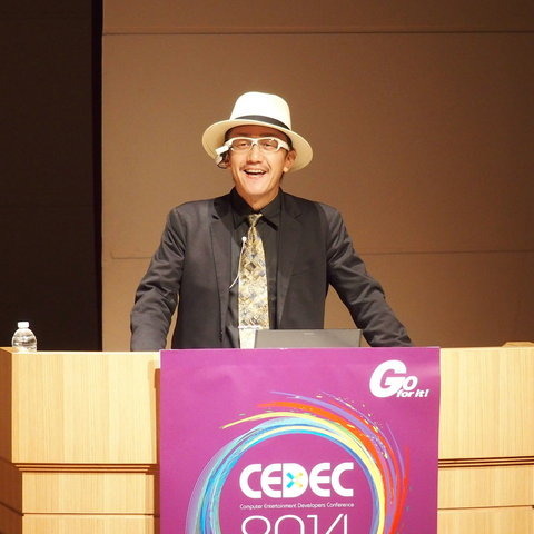 【CEDEC 2014】普及目前！「歩くウェアラブル」こと塚本教授がゲーム開発者に説いた、新しい遊びの作り方 画像