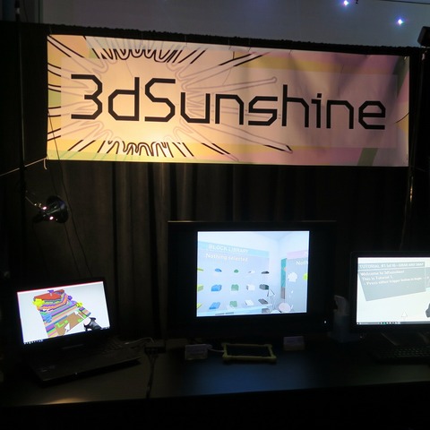 【VRLA2017】『マインクラフト』とも連携するVRツール『3dSunshine』を試してみた 画像