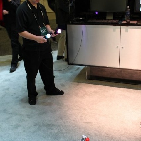 【GDC2011】SCEブースでは「Move.me」でラジコンを動かすデモが 画像