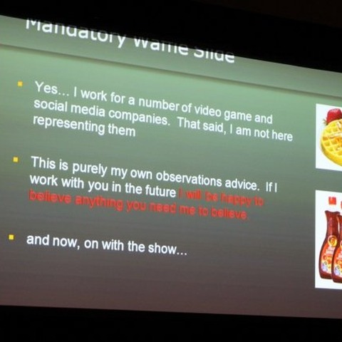 【GDC2011】ソーシャルゲームはパクリばかりか? 模倣に勝つ方法とは? 画像
