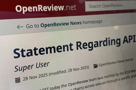 “匿名査読者”の名前が漏洩、AI分野の主要学会で発覚。査読システム「OpenReview」のセキュリティ事故が原因（生成AIクローズアップ） 画像