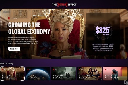 Netflix、経済・文化効果を示す「Netflix Effect」を発表。10年間で1,350億ドルをコンテンツ投資。世界で3,250億ドルの経済効果を創出 画像