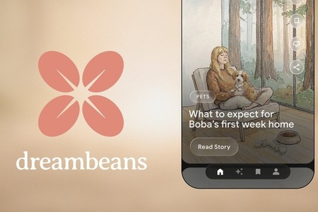 Google Labs、AIが毎日パーソナルストーリーを生成する実験的アプリ「Dreambeans」を公開 画像
