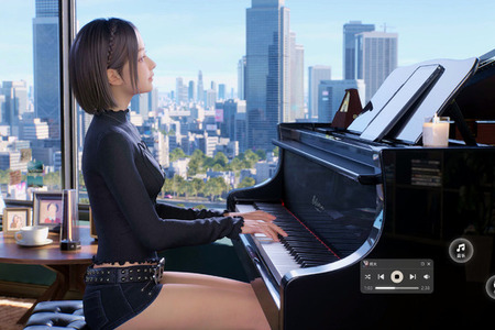miHoYo新作が約1か月でサ終を発表。AI活用のSteam向けデスクトップチルソフト『BSide: Olivia Lin』オフライン版に移行へ 画像