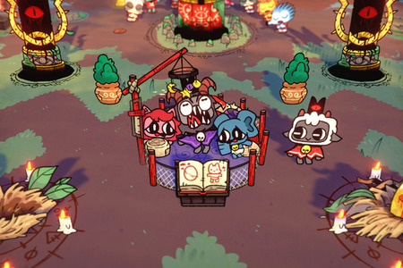 カルト教団ACT『Cult of the Lamb』のキャラ丸パクリなスロットゲーム登場…公式が「スロットスロップ」と揶揄して法的措置を示唆 画像