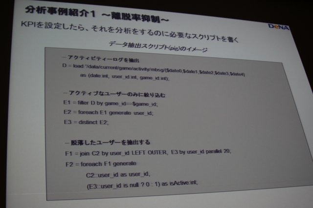 ソーシャルゲームにおいてはアクセスログなどのデータマイニングを通じてゲームを絶えず改善するPDCAサイクルを回しているというのはつとに知られていますが、その実情は余り語られる事はありません。しかしCEDEC 2011のディー・エヌ・エーのスポンサーセッションで同社