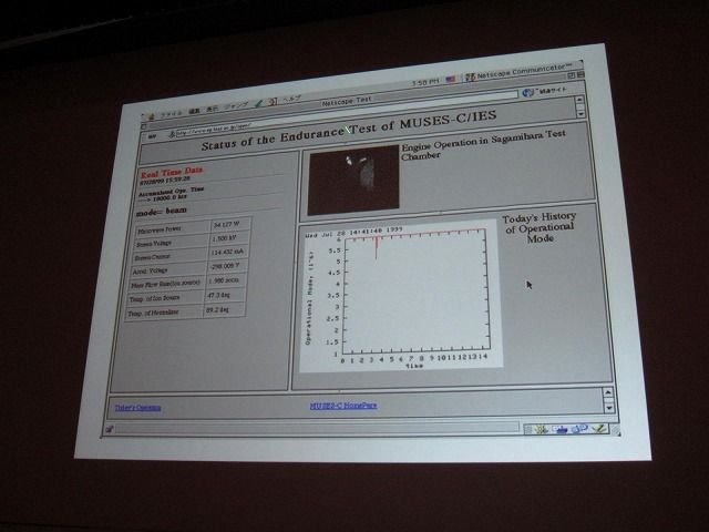 テーマに「クロスボーダー」を掲げたCEDEC2011。初日の基調講演を努めたのは、日本中の注目を集めた小惑星探査機「はやぶさ」に搭載された、足かけ20年以上にもわたるイオンエンジンの開発・運用物語でした。