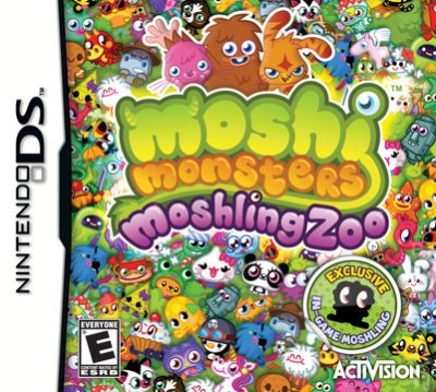 イギリスの  Mind Candy  が運営する子供向けの”怪物”仮想空間「  Moshi Monsters  」がNintendo DS用ソフトに移植される。DS版のタイトルは『Moshi Monsters:Moshling Zoo』で、Web版のMoshi Monstersとのデータ連動機能もあるという。