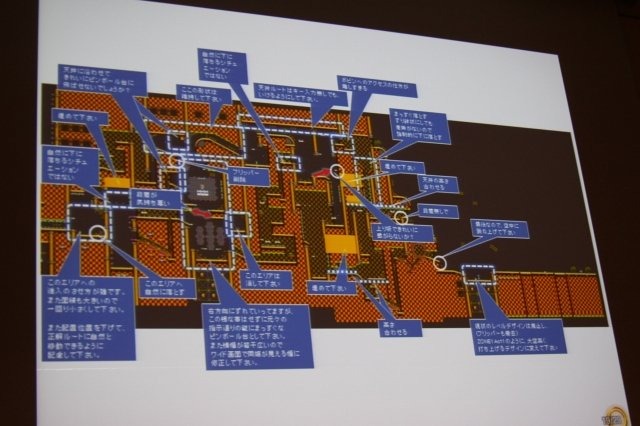 セガの長原俊之氏は「多様化の時代の家庭用ゲーム開発」として、家庭用ゲーム機とiOSとしてWindows Phoneのダウンロード配信タイトルとして開発した『ソニック・ザ・ヘッジホッグ4 エピソードI』の手法について語りました。