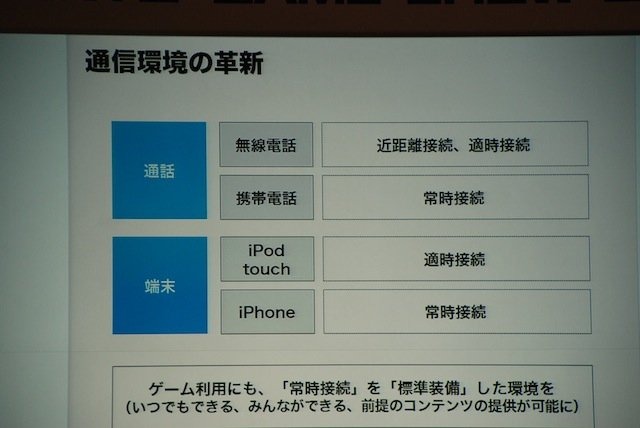 今年は3部構成となった東京ゲームショウ（TGS）の基調講演。そのトリをつとめたのが、SNSサービス「GREE（グリー）」を展開する、同社の田中良和社長です。基調講演は「ソーシャルゲームが起こすパラダイムシフト」と題して、日経BP者の品田英雄氏を聞き手に、対談形式