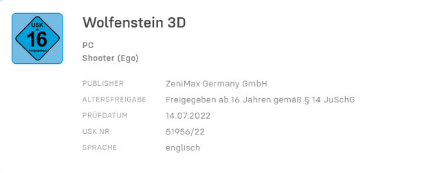 発売から約30年…遂にドイツで『Wolfenstein 3D』が合法的に購入可能に