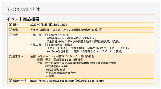 Fennelがeスポーツを活用した新しい地域創生事業の取り組みを推進―地域創生イベントのレポートが到着