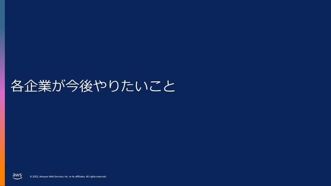 AWSを活用して魅力的なメタバースの構築を―「Amazon Game Tech Conference 2022」レポート