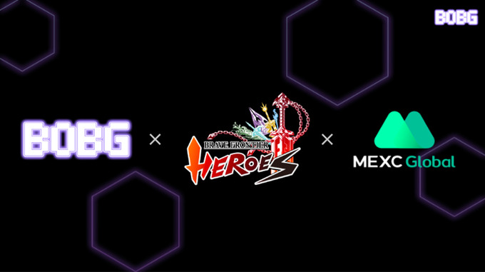 ブロックチェーンゲーム『BRAVE FRONTIER HEROES』が暗号資産取引所のMEXC Globalに上場決定