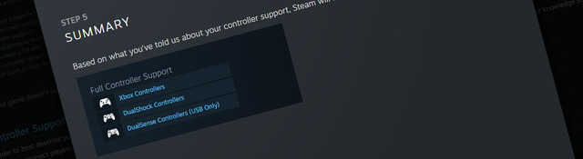 10月からSteamストアページでXbox/PSコントローラーの各対応状況が表示されるように！Valveが開発へ情報追加のアンケート実施中